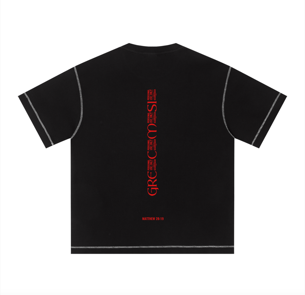 Black/Red Short Set