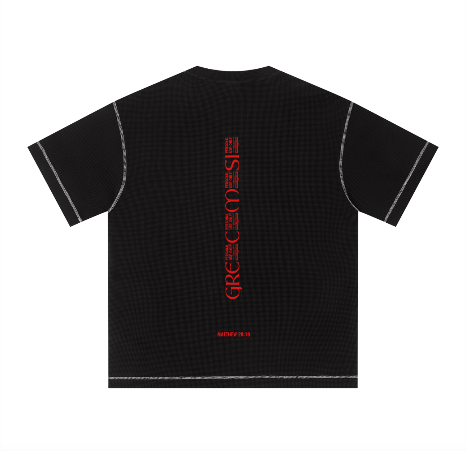 Black/Red Short Set