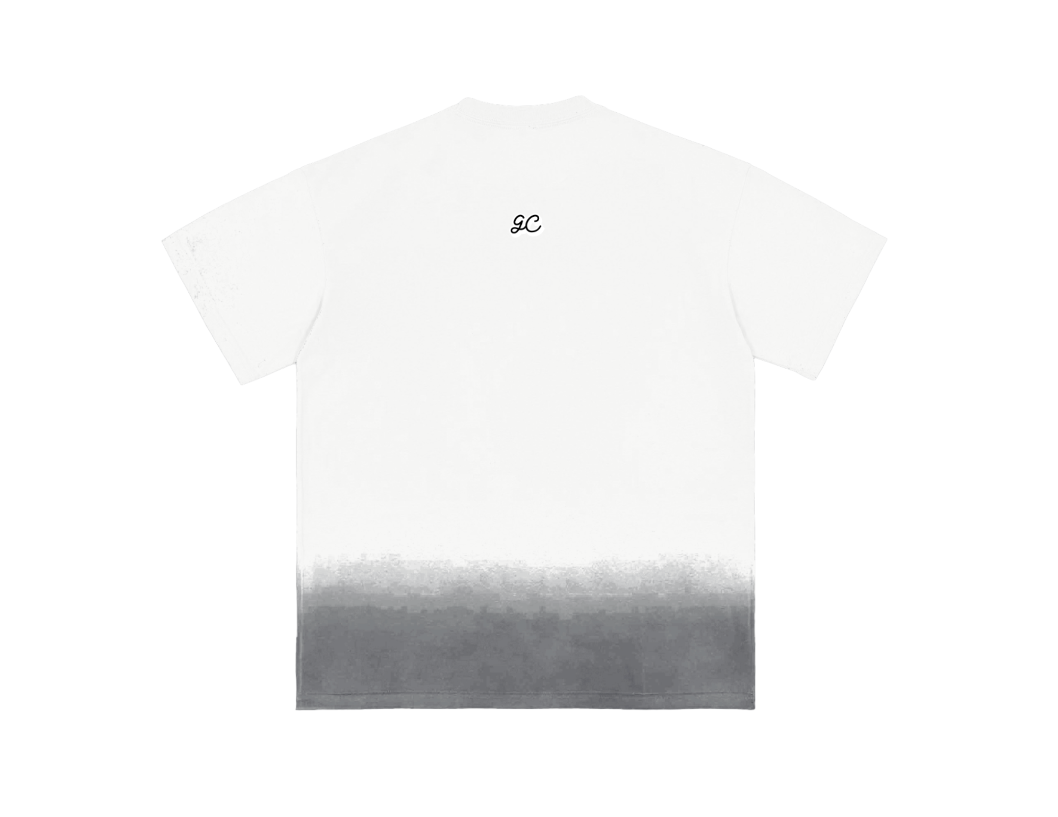 GREY/WHITE FADE T-SHIRT